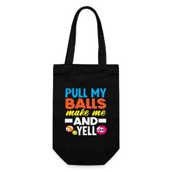 Joueur de bingo Dicton drôle - Sac à bouteille - noir - Devant