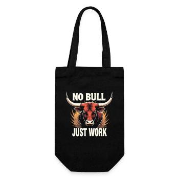Cattle Rancher Livestock Farmer Ranching Lifestyle - Gift Bag for Bottles - black - Front