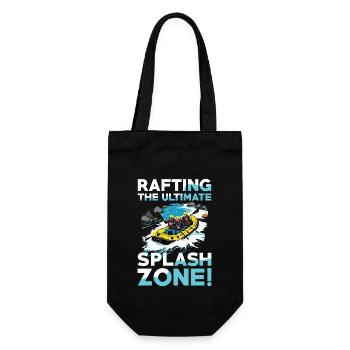 Rafting: Die Ultimative Splash Zone für - Geschenkbeutel für Flaschen - Schwarz - Vorne