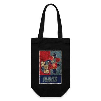 Amoureux des plantes jardinage rétro - Sac à bouteille - noir - Devant