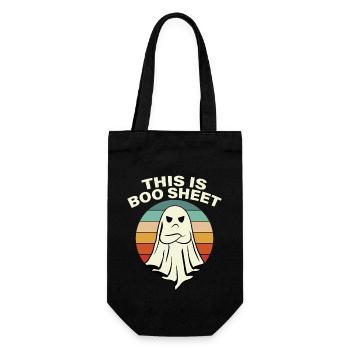 Halloween Piss Artboard 1 Copy 5 - Gift Bag for Bottles - black - Front