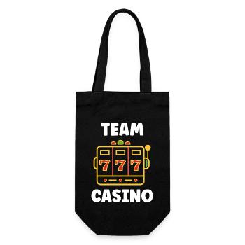 Casino - Gift Bag for Bottles - black - Front