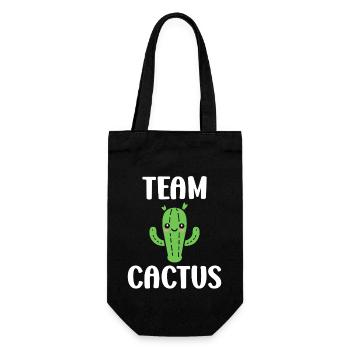 Cactus - Gift Bag for Bottles - black - Front