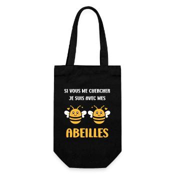 Abeille - Sac à bouteille - noir - Devant