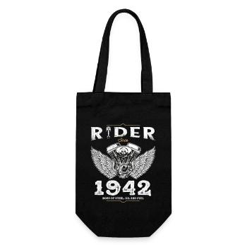 Fahrer seit 1942 - 83 Jahre Speed, Stahl & - Geschenkbeutel für Flaschen - Schwarz - Vorne