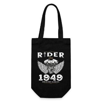 Motard depuis 1949 - 76 ans de pure passion pour les motards - Sac à bouteille - noir - Devant