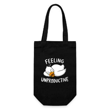 Se sentir improductif Canard relaxant - Sac à bouteille - noir - Devant