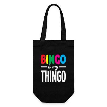 Le bingo est mon truc - Votre jeu - Sac à bouteille - noir - Devant