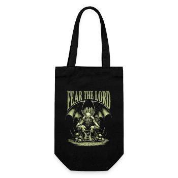 Cthulhu, Fear The Lord, Grunge Cthulhu Mythos - Sac à bouteille - noir - Devant