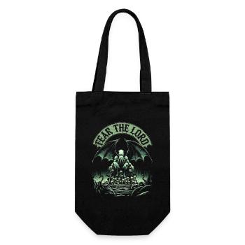 Cthulhu, Fear The Lord, Old One Cthulhu Mythos - Gift Bag for Bottles - black - Front