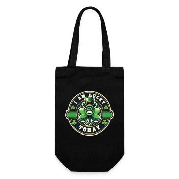 Saint-Patrick Trèfle chanceux Je suis aujourd’hui - Sac à bouteille - noir - Devant