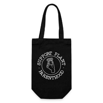 Plant Lover Gardening Support - Geschenkbeutel für Flaschen - Schwarz - Vorne