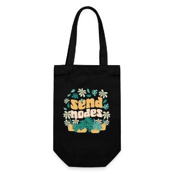 Amateur de plantes jardinage Jeu de mots Envoyer - Sac à bouteille - noir - Devant