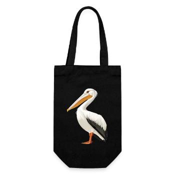 Pelicans Pelican - Gift Bag for Bottles - black - Front