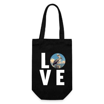 Pelicans Pelican - Gift Bag for Bottles - black - Front
