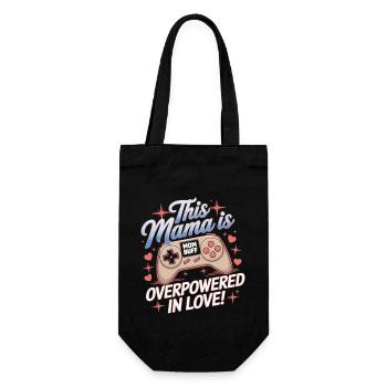 Gaming Mama – Dominé par l’amour ! - Sac à bouteille - noir - Devant