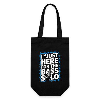 Bass, Guitarist, Musician, Gear, Funk, Rock, Jazz - Gift Bag for Bottles - black - Front