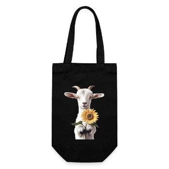 Lama - Geschenkbeutel für Flaschen - Schwarz - Vorne