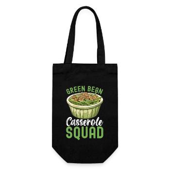Green Bean Casserole - Gift Bag for Bottles - black - Front