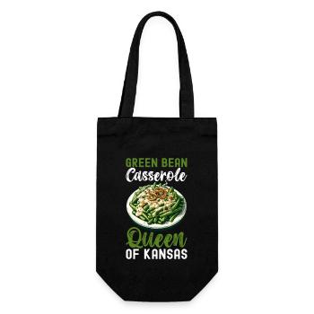 Green Bean Casserole - Gift Bag for Bottles - black - Front