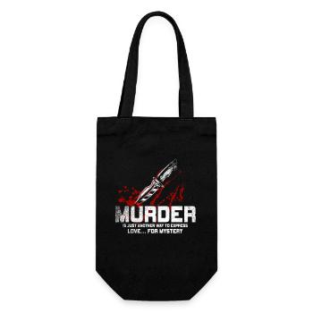 Le meurtre n’est qu’une autre façon de s’exprimer - Sac à bouteille - noir - Devant