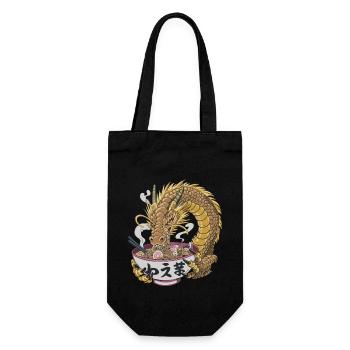 Legendärer Ramen-Fresser - Geschenkbeutel für Flaschen - Schwarz - Vorne