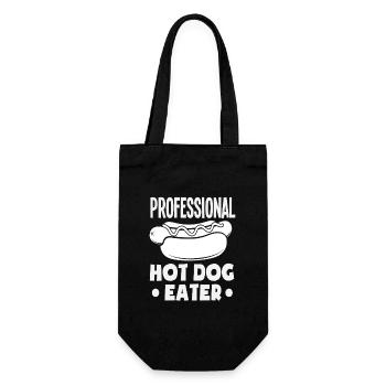 Amateur professionnel de hot-dogs - Sac à bouteille - noir - Devant