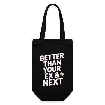Mieux que votre ex et votre prochaine rupture Single Party - Sac à bouteille - noir - Devant