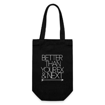 Better Than Your Ex & Next Breakup Single Party - Gift Bag for Bottles - black - Front