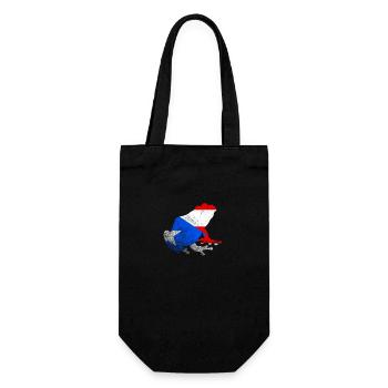 Taíno Echoes Caribbean Ancestry Pride - Gift Bag for Bottles - black - Front