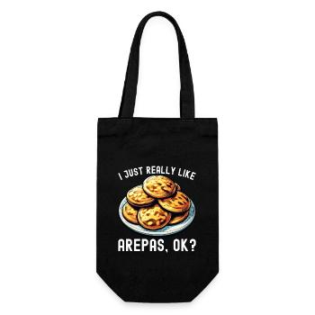Arepas vénézuélienne - Sac à bouteille - noir - Devant