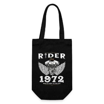 Fahrer seit 1972 - 53 Jahre Straße, Öl und - Geschenkbeutel für Flaschen - Schwarz - Vorne