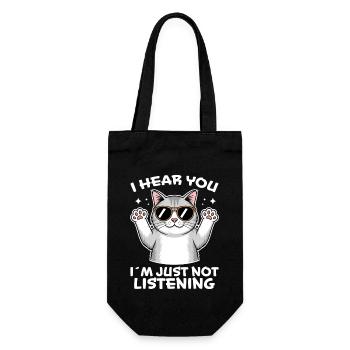 British Shorthair Dire Drôle de Chats Cadeau - Sac à bouteille - noir - Devant