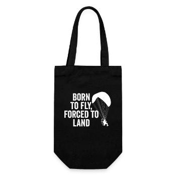 Born To Fly Forcé D’atterrir Paramoteur - Sac à bouteille - noir - Devant
