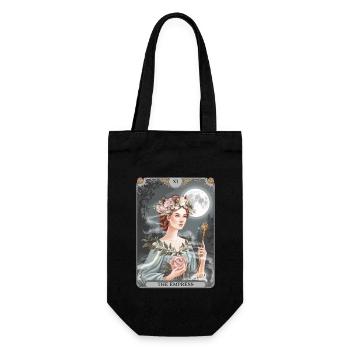 Tarotkarte - Geschenkbeutel für Flaschen - Schwarz - Vorne