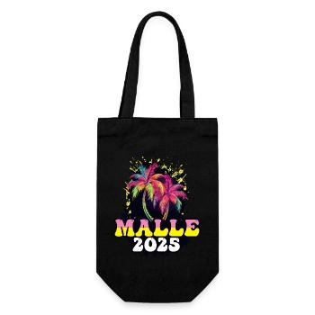 Malle 2025 Palmiers de Noël - Sac à bouteille - noir - Devant