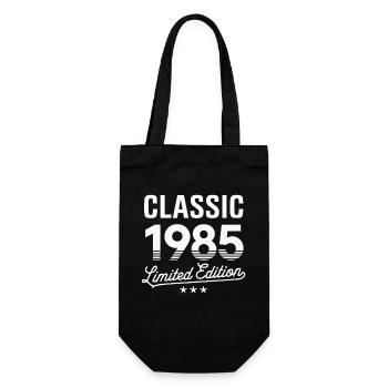 Classique 1985 Édition Limitée Anniversaire Vintage Mignon - Sac à bouteille - noir - Devant