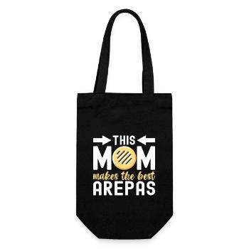 Arepas vénézuélienne - Sac à bouteille - noir - Devant