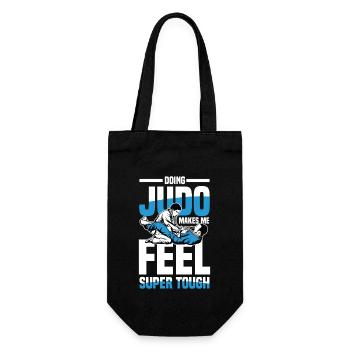 Le judo me rend vraiment fort et super dur - Sac à bouteille - noir - Devant