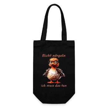Ne me harcèle pas, je dois faire ça - Sac à bouteille - noir - Devant