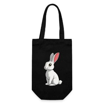 Bunny Bunny - Gift Bag for Bottles - black - Front