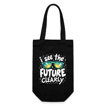 Stylish Specifications Children's Glasses Pride - Gift Bag for Bottles - black - Front