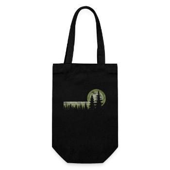 Arbres vintage dans la nature Plein air Nature sauvage Randonnée - Sac à bouteille - noir - Devant