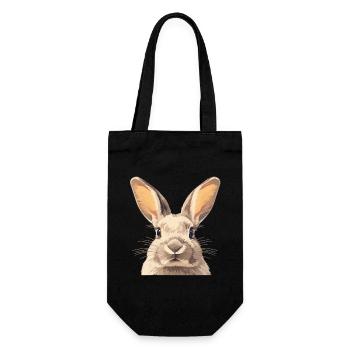 Bunny Bunny - Gift Bag for Bottles - black - Front