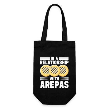 Arepas vénézuélienne - Sac à bouteille - noir - Devant