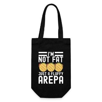 Arepas vénézuélienne - Sac à bouteille - noir - Devant