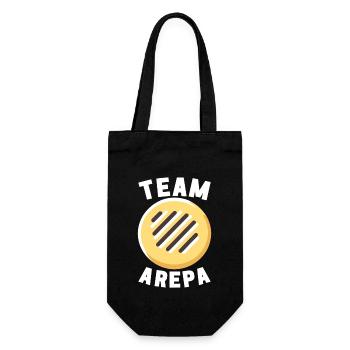 Arepas vénézuélienne - Sac à bouteille - noir - Devant