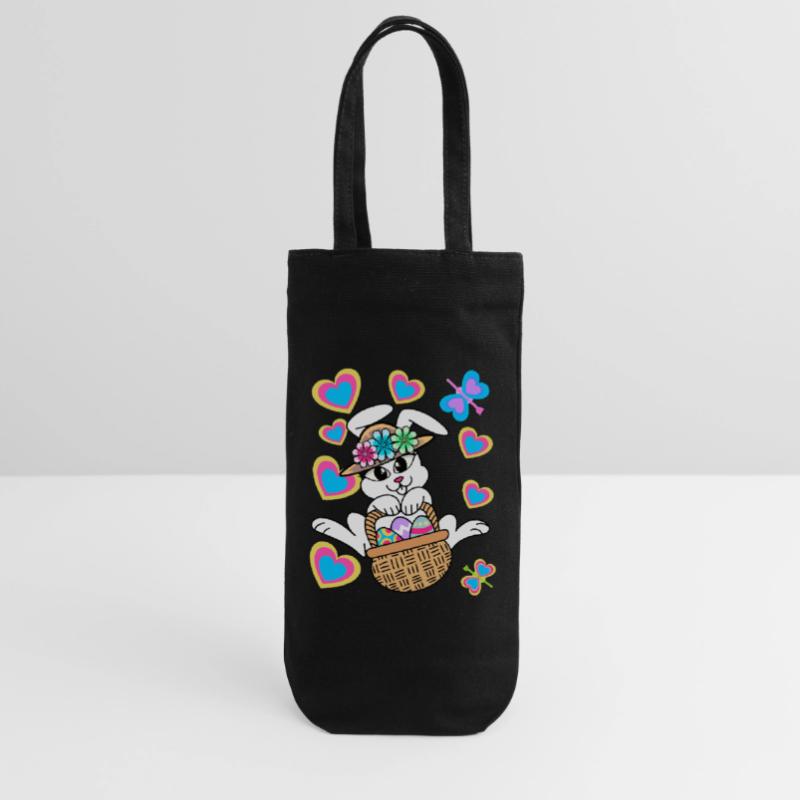 Easter Bunny Easter Bunny Eggs Easter Eggs Easter Gift Bag for Bottles