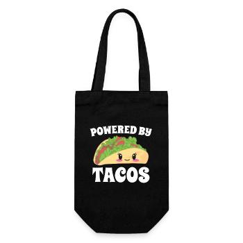 Tacos mexicains Tacos mexicains - Sac à bouteille - noir - Devant