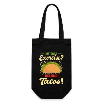 Tacos mexicains Tacos mexicains - Sac à bouteille - noir - Devant